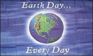 Earth Day Every Day Flag