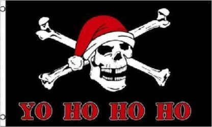 Pirate Santa Flag