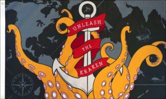 Unleash The Kraken Flag