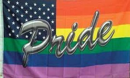 Rainbow Pride USA Flag