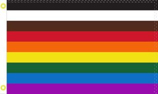 Rainbow 9 Stripes Flag
