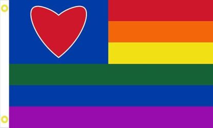 Rainbow Love Nation Flag