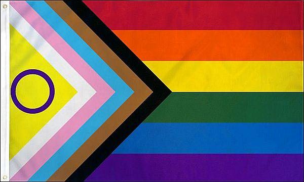 Rainbow Inclusive Pride Flag