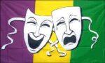 Mardi Gras Masks Flag 3x5 FT