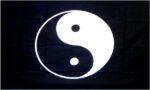 Yin Yang Flag Black 3x5 FT