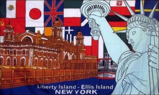 Liberty Island NY Flag