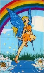 Fairy Rainbow Flag