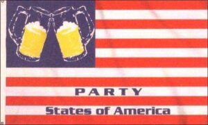 Party States Of America Flag