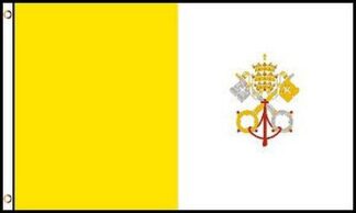 Papal Vatican City Flag