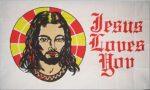 Jesus Loves You Flag 3x5 FT