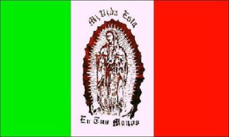 Lady of Guadalupe Flag