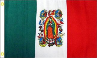 Lady of Guadalupe Mexico Flag