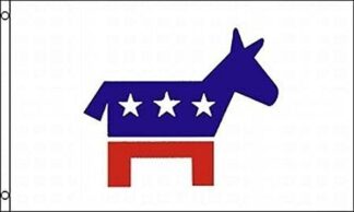 Democrat Logo Flag