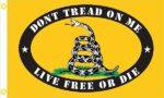 Gadsden Live Free Or Die Flag 3x5 FT