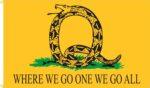 Gadsden QAnon Flag 3x5 FT