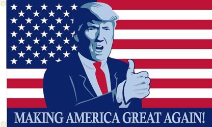 Trump Making America Great Again Flag