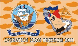 Navy Operation Iraqi Freedom Flag