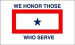 We Honor Those Who Serve Flag 3x5 FT