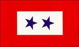 Two Star Service Flag