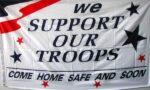 We Support Our Troops Star Flag 3x5 FT