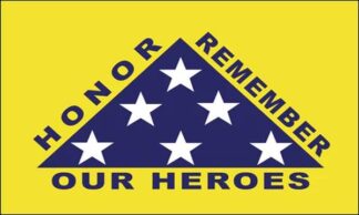 Honor Remember Our Heroes Flag