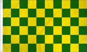 Green Yellow Checkered Flag
