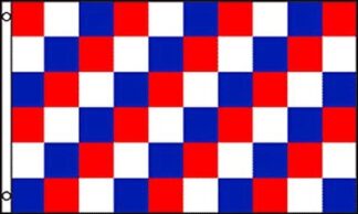 Red White Blue Checkered Flag