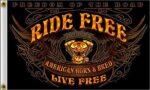 Ride Free Flag 3x5 FT