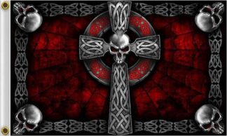 Cross Skull Flag