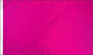 Magenta Solid Color Flag