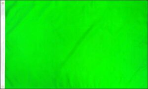 Neon Green Solid Color Flag