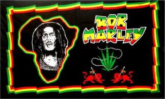 Bob Marley Africa Flag