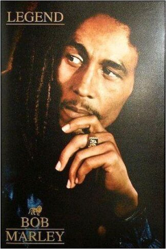 Bob Marley Color Portrait Flag