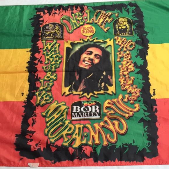 Bob Marley Wake Up Flag 3x5 FT