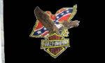 Harley-Davidson Confederate Eagle Flag 3x5 FT