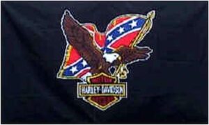 Harley-Davidson Rebel Eagle Flag