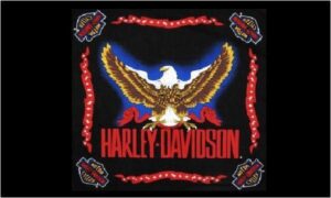 Harley-Davidson Eagle 4 Logo Flag