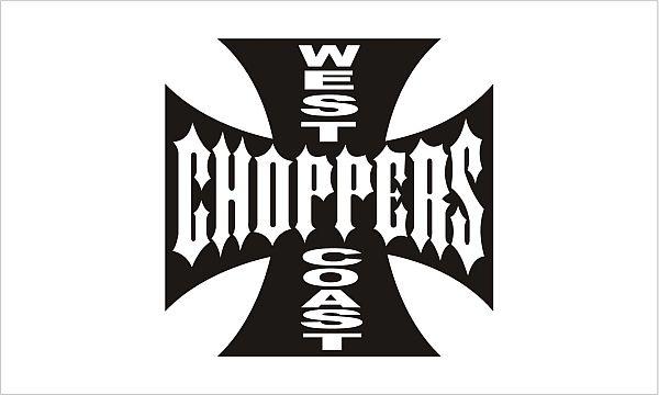 West Coast Choppers White Flag 3x5 FT