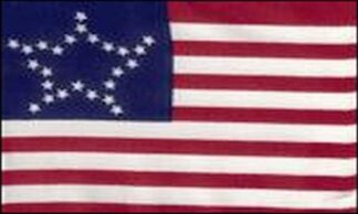 American Flag 25 Stars 1836 Great Star