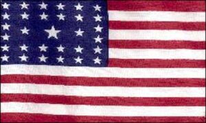 American Flag 31 Stars 1851