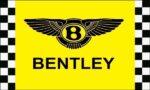 Bentley Yellow Checkered Flag 3x5 FT