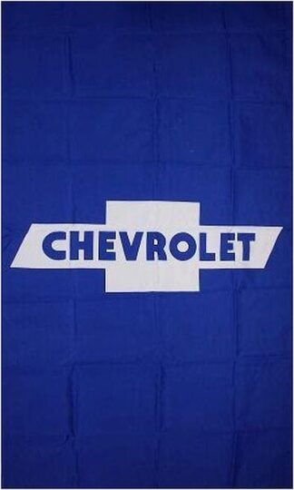 Chevrolet Blue Vertical Flag