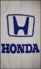 Honda White Vertical Flag 5x3 FT