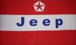 Jeep Red Stripe Flag 3x5 FT