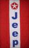 Jeep Red Stripe Vertical Flag 5x3 FT