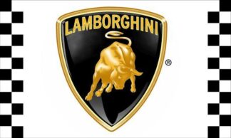 Lamborghini Racing Flag