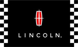 Lincoln Black Racing Flag