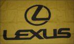 Lexus Gold Flag 3x5 FT