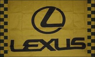 Lexus Gold Racing Flag