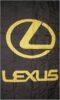 Lexus Black Vertical Flag 5x3 FT